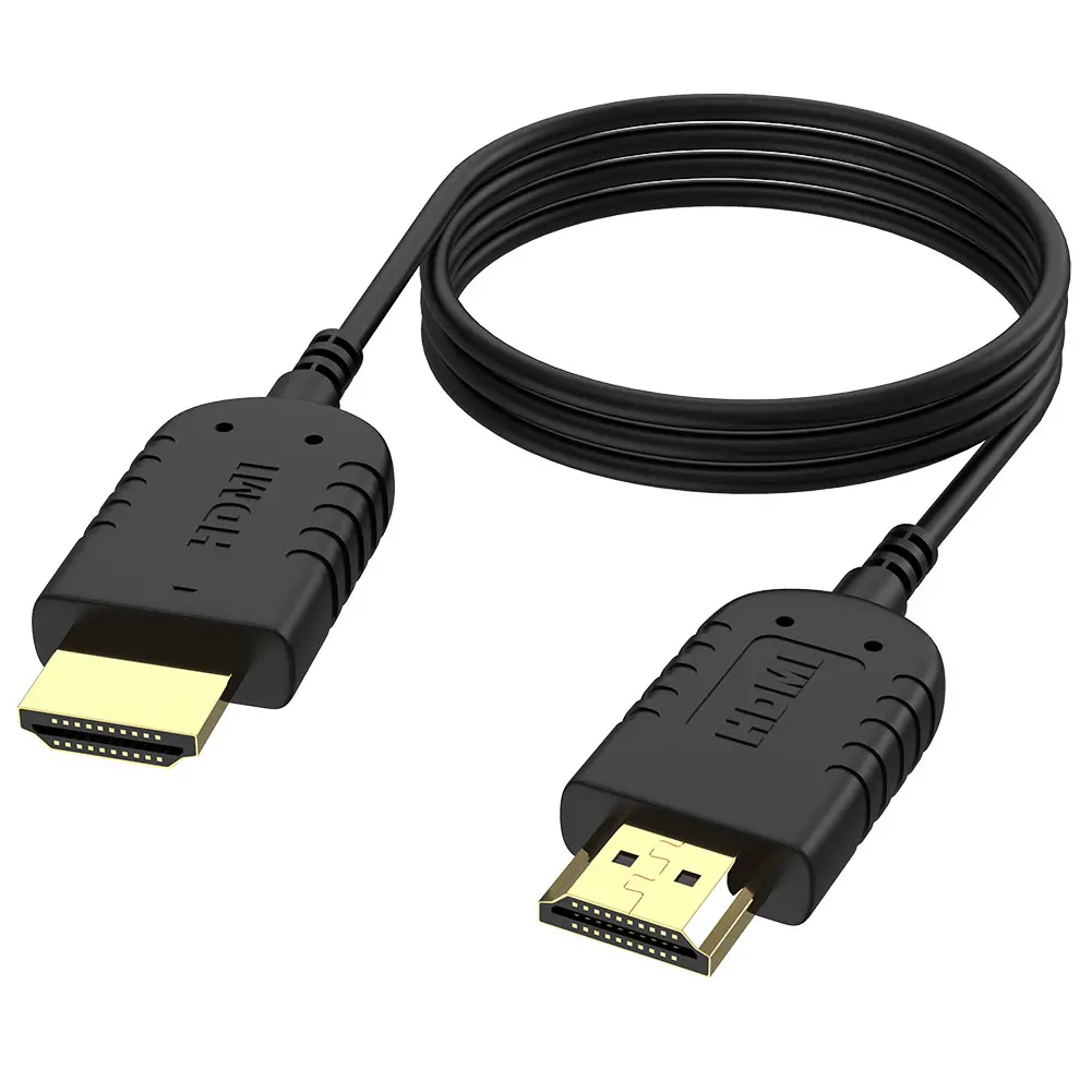 4K HDMI Cable 6 ft High Speed Gold Connectors 4K 60Hz Ultra HD 2K 1080P ARC CL3 Rated for Laptop Monitor PS5 PS4 Xbox HDMI