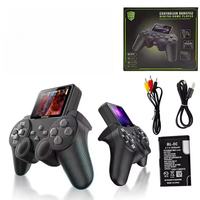 Console de jeu portable rétro S10 avec écran de 2,4 pouces, manette sans fil, stick de jeu, 520 jeux intégrés, cadeau pour les amateurs de jeux vidéo