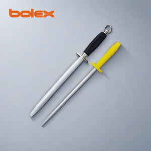 Aciers professionnels d'affûtage de couteaux de boucher ou de chef Aiguiseurs Tiges Bâtons 6 "8" 10 "12" 14 "Produit par Bolex Chine - Product Image 2
