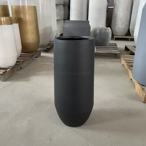 Grande barattolo per <span class=keywords><strong>piante</strong></span> da esterno, casa e giardino vaso di fiori frp urns, su misura in fibra di argilla per esterni vasi da giardino - Product Image 5