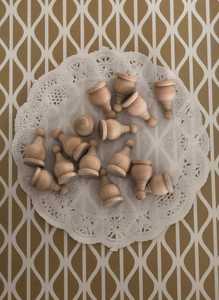 ตัวหมากไม้แบบดั้งเดิมสำหรับเกมกระดานสไตล์หมากรุกเพื่อการเรียนรู้และความสนุกสนานของครอบครัว - Product Image 5