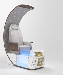 Sillón de Pedicura Profesional de Lujo Moderno para Salón de Uñas, con Masaje y Spa para Pies - Product Image 1