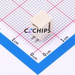 WAFER-PHB2.0-4PLB-GM Wire-to-Board Pin Header SMD,P=2mm Connector 2x2P 2mm Vertical Mount PHB - Product Image 1