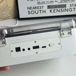 Portable Wireless Speaker Gramophone Wooden Waterproof Chip Music Studio <b>Light</b> Smart <b>Gaming</b> Party Outdoor Sport - Product Image 5