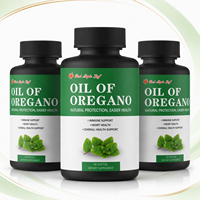Complexe d'huile d'origan naturel et d'huile de nigelle, complément alimentaire à base de plantes pour soutenir la santé immunitaire, digestive et cutanée