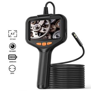 Câmera de Inspeção Portátil com Lente de 8mm e Luz LED para Tubos de Esgoto e Dutos Residenciais - Product Image 1