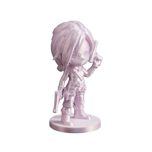 Figurine de personnage de jeu personnalisée imprimée en 3D, version Q, impression FDM, figurine de collection de bureau, OEM ODM - Product Image 6