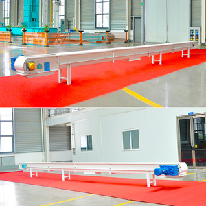 Thiết kế tùy chỉnh của băng tải xích tấm để kéo và Cạo băng tải tấm bột - Product Image 2