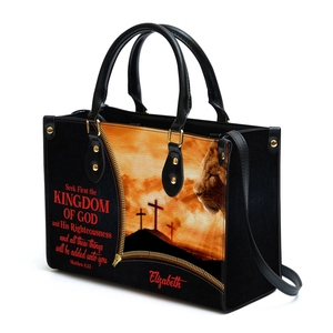 El Dios de la Esperanza Llena Mi Alma de Alegría y Paz, Hermosa Bolsa de Cuero Personalizada con Paloma para Mujer, Bolsos Cruzados de Moda, Regalos - Product Image 4