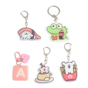 Chaveiro de Acrílico Ecológico Personalizado com Efeito Holográfico Arco-Íris, Tema Anime, Amostra Grátis - Product Image 4