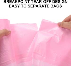 Bolsas de Basura con Cordón, Multiusos, Extra Gruesas, Resistentes a Roturas, Ecológicas, Reciclables, para Oficina, Hogar y Hospital - Product Image 6