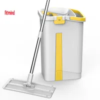 Mop 360 Clean Floor Mop Free Hand Washing Flat Mop With Bucket Lazy 360 Rotating Magic Mop With Squeezing Floor Cleaner Mop Household Cleaning Tool