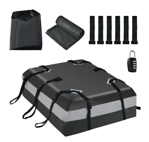 Bán Hot Car Top Roof lưu trữ túi Cargo Carrier 15 20 21 Cubic Feet không thấm nước xe Roof Bag Carrier với biểu tượng tùy chỉnh - Product Image 5
