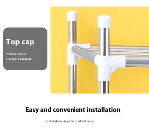 Support de rangement de cuisine Offre Spéciale Casseroles et poêles Organisateur de micro-ondes multifonction Support de <span class=keywords><strong>boulanger</strong></span> Simple avec poulie - Product Image 5