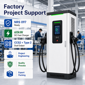 Chargeur mobile pour véhicules électriques IP54 rapide 40kW-60kW CCS2 sans batterie, utilisation commerciale, station de charge CHAdeMO GBT OCPP - Product Image 6