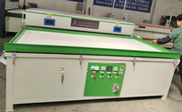 Presse à membrane sous vide automatique pour le laminage et le formage de films PVC sur bois, MDF et WPC pour portes, 1300*2500mm, prix compétitif