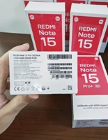 Smartphone Redmi Note 15 Pro+ Plus Version Globale Originale 12 Go + 256 Go Android 5G Téléphone Intelligent Mobile 6500 mAh pour Xiaomi AI