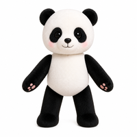 Peluche Koala debout de 40 cm avec tenue et chaussures personnalisables, rembourrage en coton PP, jouet en peluche personnalisé OEM/ODM pour la vente en gros