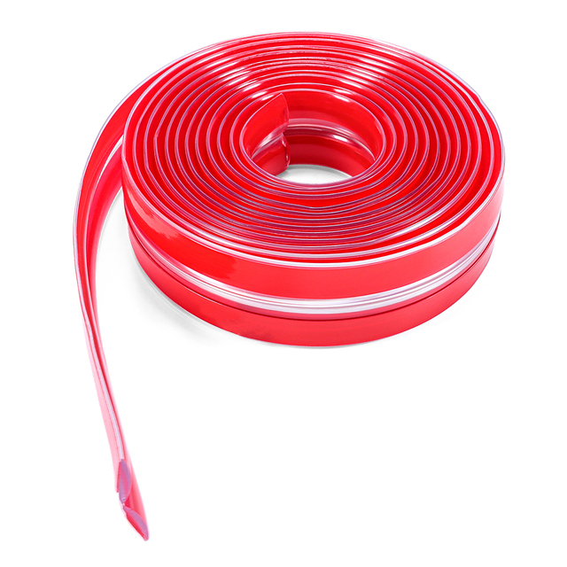 Multipurpose Use Flexible Edge Guard  Clear Protective Strip Edge Protector Bumper Strip for All Your Protection Needs