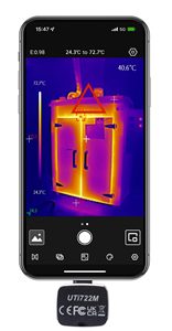 Original UNI-T UTi722M Smartphone Thermal <b>Camera</b> <b>Module</b> for Android Plug & Play with the User-friendly Mobile APP Thermal Mobile - Product Image 5