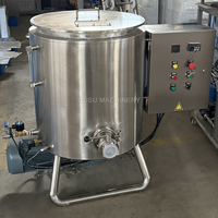 Machine à broyer les chocolats, petite machine de laboratoire pour broyer et raffiner le cacao, en acier inoxydable, GUSU CE