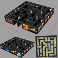 Outdoor-Spiele: Geisterhaus-Labyrinth, Hüpfburg, Hindernisparcours, Schneelabyrinth, 30x30 Aufblasbares Labyrinth zum Verkauf