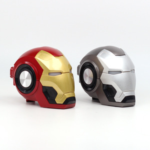 Loa <span class=keywords><strong>Bluetooth</strong></span> không dây hình Iron Man dễ thương, quà tặng sáng tạo GTT New Ironman dành cho Marvel Avengers, loa siêu trầm dạng hộp - Product Image 3