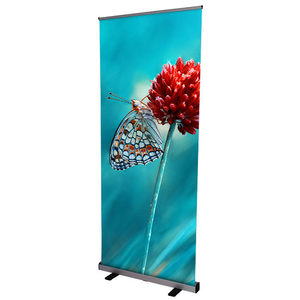 Giá rẻ 85x200 Standee nhôm cuộn lên ngang có thể thu vào biểu ngữ và đứng trống chi phí cuộn lên biểu ngữ đứng - Product Image 6