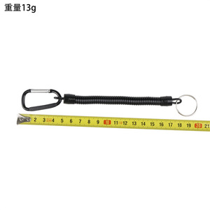 Cordon de sécurité télescopique pour ligne de pêche, taille moyenne, protection de canne à pêche, outil de pêche à la ligne, type ligne téléphonique, durable, pour eau douce - Product Image 2