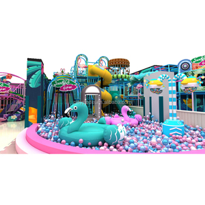Équipement de terrain de jeu intérieur pour enfants, terrain de jeu intérieur coloré et lumineux à vendre - Product Image 6