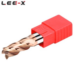 Mũi Dao Phay <span class=keywords><strong>CNC</strong></span> Cacbua Phẳng HRC60 Bằng Thép 4 Sáo Dao Phay Đầu Dẹt Bằng Cacbua Cứng 5Mm 6Mm Bằng Thép Vonfram - Product Image 6