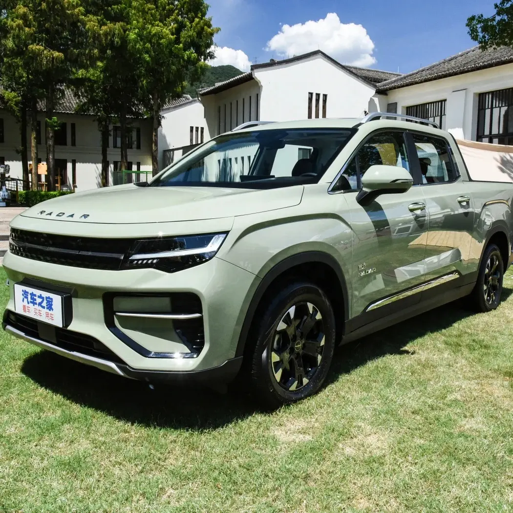 新エネルギー中国ピックアップトラックレーダーRD6電気4x4 2wdリン酸リチウム電池付き