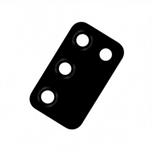 Pièce de rechange en verre pour objectif d'appareil photo Samsung Galaxy A037F, pour réparation de téléphone portable - Product Image 2