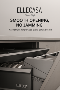 Elle Casa mềm đóng thép không gỉ Tủ lưu trữ với ngăn kéo hộp giỏ mềm đóng ngăn kéo - Product Image 6