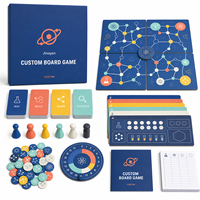 Jeu de société d'exploration scientifique en carton personnalisé, durable, écologique et recyclable, avec impression sur mesure et boîte magnétique pour la salle de classe