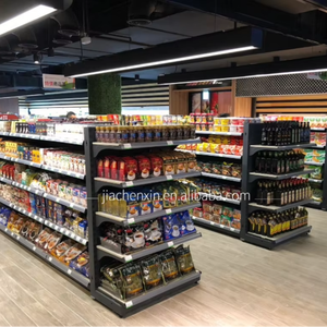 Gondola Shelf Business for Electronics Heavy Duty Cold Rolled Steel Eco-Friendly Display Racks Adjustable <strong>Mini</strong> <strong>Supermarket</strong> - Product Image 2