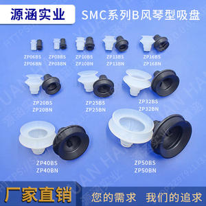 Ventouse à vide double couche professionnelle SMC ZP20BS/N pour composants pneumatiques, accessoires de buse de bras robotisé, compresseur d'air - Product Image 2