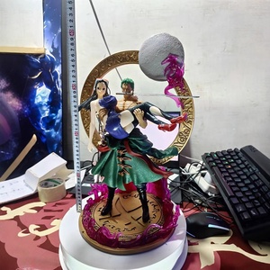 Offres Spéciales produit de haute qualité une pièce 40CM Zoro YG Nico <span class=keywords><strong>Robin</strong></span> étreignant Posture modèle jeu Anime Figure dessin animé-personnage - Product Image 2