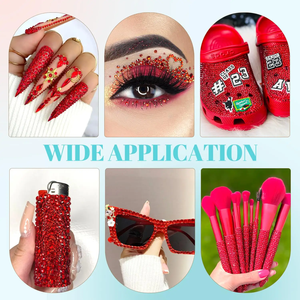 โอเลย่า ขายส่ง คริสตัลแก้ว SS50 ขนาด 10 มม. แบบหลังแบน ไม่ใช้ความร้อน สำหรับตกแต่งงาน DIY - Product Image 5