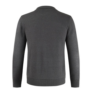 Liu Ming autunno ultimi prodotti da uomo Casual taglie forti alla moda vestiti a maglia Cardigan cappotto maglione - Product Image 4