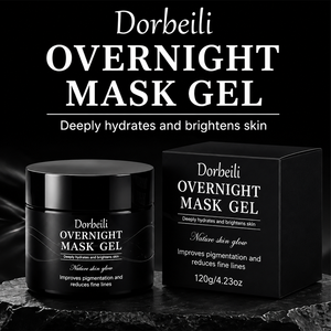 Masker Wajah Gel OEM Overnight Ringan Tidak Berminyak Melembapkan Masker Tidur Menenangkan Kekeringan Meningkatkan Kulit Bercahaya - Product Image 2