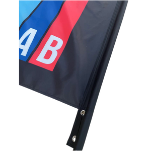 Giá rẻ nóng bán đôi hai mặt nhiệt thăng hoa in ấn ngoài trời lông cờ bay bãi biển Cờ biểu ngữ với phần cứng - Product Image 2