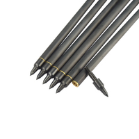 Flèches de tir à l'arc Elong Outdoor en carbone pur, 16, 18, 20, 22 pouces, pour la chasse