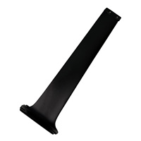 Hydrofoil professionnel haute performance durable noir Axis Foil 820mm, mât en carbone haute performance - Modèle G820 19mm