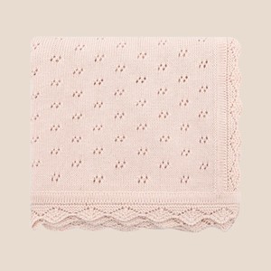 Manta de Invierno Personalizada para Bebés Recién Nacidos, Color Sólido, Diseño Calado, Suave, Abrigada, Alfombra Infantil para Dormir - Product Image 4