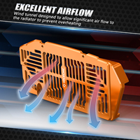 NICECNC Protections de radiateur tout-terrain en aluminium pour KTM 150 250 300 350 450 500 EXC/EXCF 2024 2025