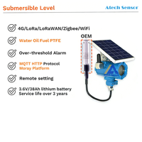 Indicateur de niveau d'eau sans fil à haute précision avec écran LCD MQTT RS485, capteurs de niveau de liquide, manomètre