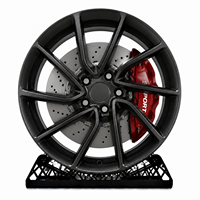 Nouvelles jantes en aluminium forgé 17-20 pouces 5x120/5x112 Deep Dish Drag Racing noires pour voitures particulières 826M/892M