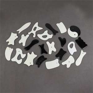 Personalizar Logo Multi Estilo Raspado Set Cuerpo Completo Cara Cerámica Gua Sha Tablero Anti Celulitis Terapia Guasha - Product Image 5