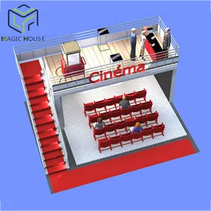 Magic House Turbulencefd คอนเทนเนอร์ Cinema 4d R19ดาวน์โหลดภาชนะพลาสติก3d รุ่น Cinema 4d ปลั๊กอิน Cinema 4d Turbulencefd